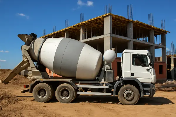 a white cement truck from Mr. Concrete Construction San Antonio in Boerne, TX - Boerne TX a white cement truck from Mr. Concrete Construction San Antonio in Boerne, TX - Boerne TX
