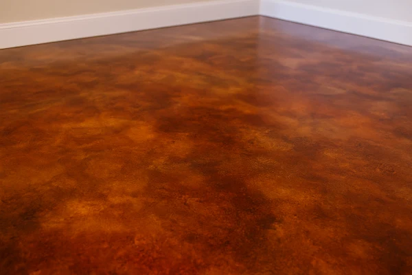 a red epoxy floor from Mr. Concrete Construction San Antonio in San Antonio, TX - Concrete Footing Services a red epoxy floor from Mr. Concrete Construction San Antonio in San Antonio, TX - Concrete Footing Services